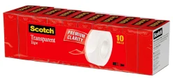Scotch® Transparent Tape, 3/4