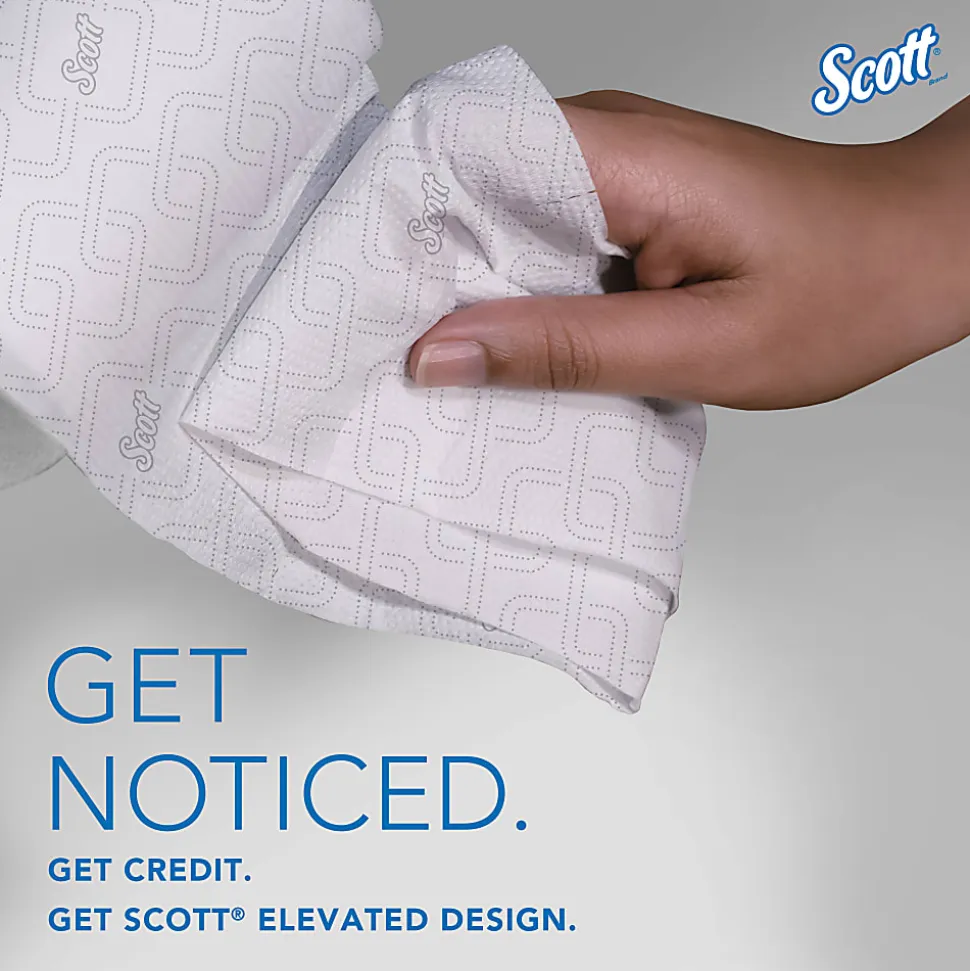 Scott® Essential Jumbo Roll Coreless 2-Ply Toilet Paper, 1,150' Per Roll, 65% Recycled, Pack Of 12 Rolls