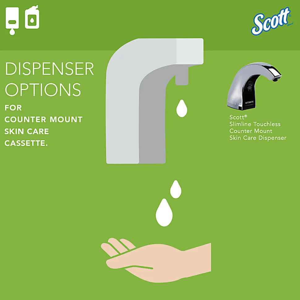 Scott® Green Certified Foam Hand Soap, 1.5L (50.72 Oz) Clear, Under-Counter Hand Soap Refills - 11285EA