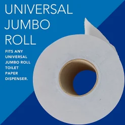 Scott® Jumbo Jr 2-Ply Toilet Paper, 25% Recycled, 1000 Sheets Per Roll, Pack Of 4 Rolls