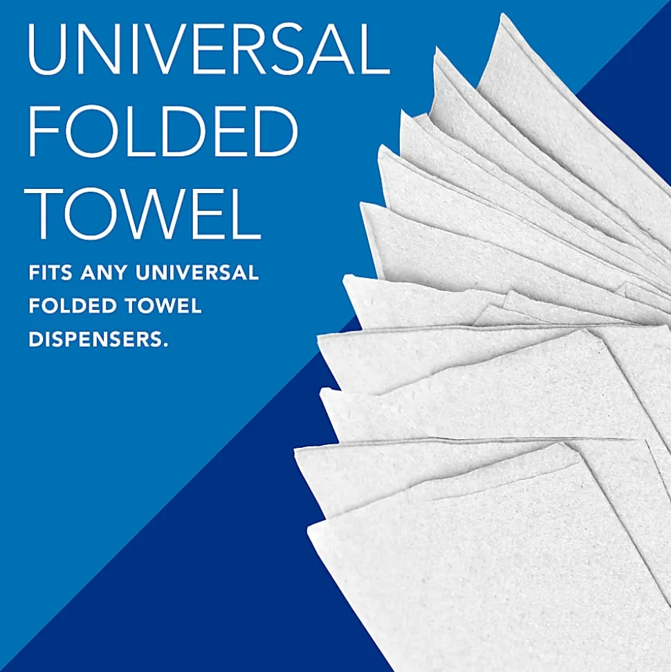 Scott® Multi-Fold 2-Ply Paper Towels, 250 Sheets Per Pack, Case Of 16 Packs