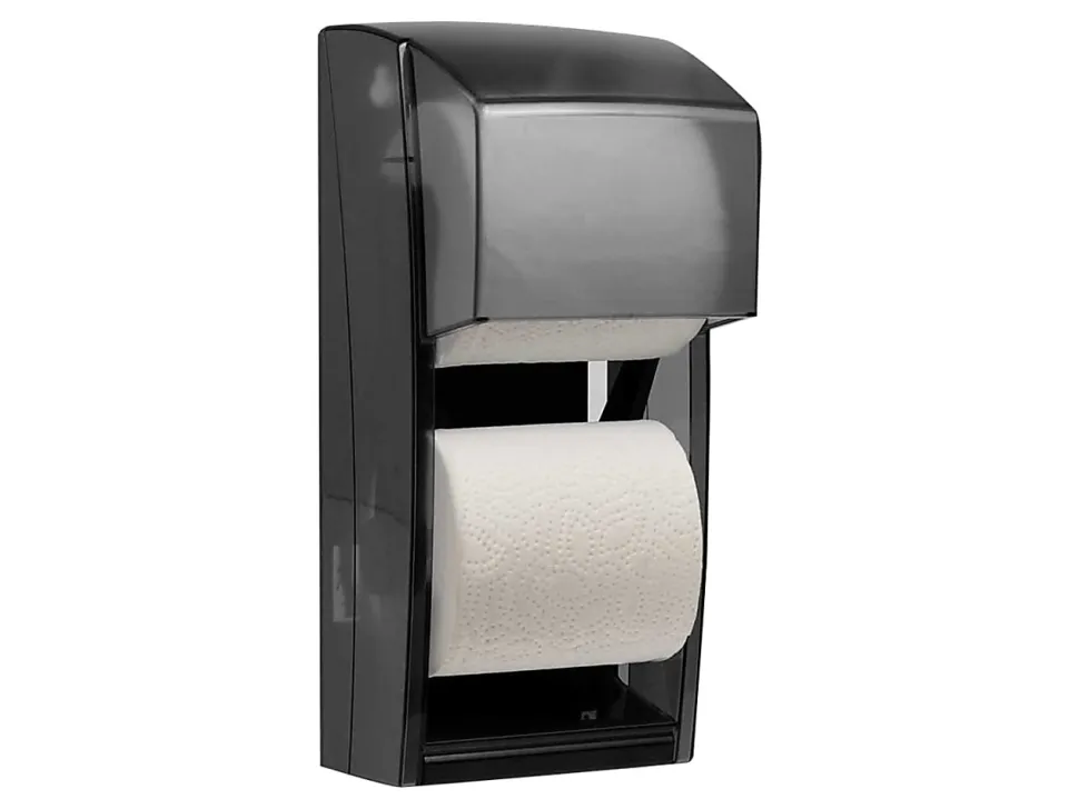 Scott® Professional 100% Recycled Fiber Standard Toilet Paper, Elevated Design, 2-Ply, Individually Wrapped, 473 Sheets Per Roll, Pack Of 80 Rolls