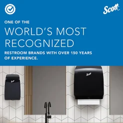Scott® Professional 100% Recycled Fiber Standard Toilet Paper, Elevated Design, 2-Ply, Individually Wrapped, 473 Sheets Per Roll, Pack Of 80 Rolls