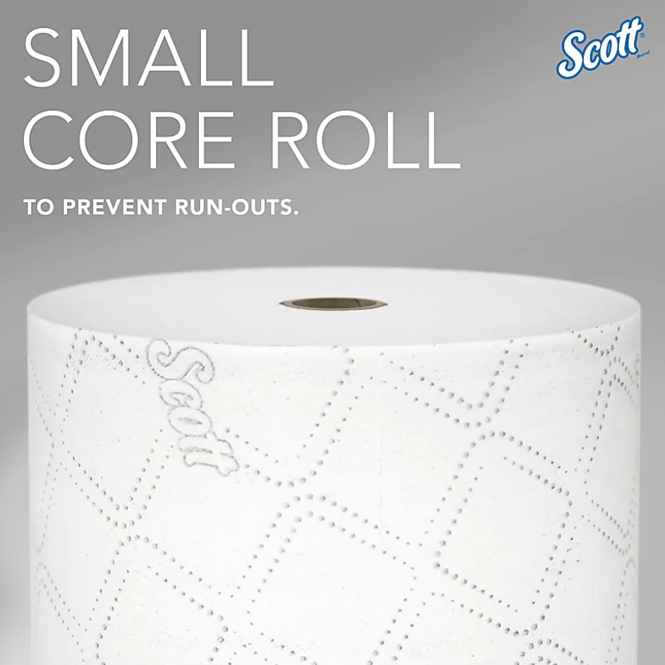 Scott® Pro Small-Core High-Capacity 2-Ply Toilet Paper, 1100' Per Roll, Pack Of 36 Rolls