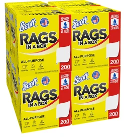 Scott® Rags In A Box, 9