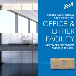 Scott® 100% Recycled Fiber Multifold Paper Towels, 9.2