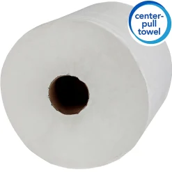 ScottĀ® Roll ControlĀ® 1-Ply Center-Pull Paper Towels, 60% Recycled, 700 Sheets Per Roll, Pack Of 6 Rolls