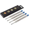 Scriveiner Ballpoint Ink Refills, Medium Point, 1.0mm, Blue Ink, 4 per pack