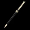 Scriveiner Classic Ballpoint Pen, Medium Point, 1.0 mm, Black/Gold Barrel, Black Ink
