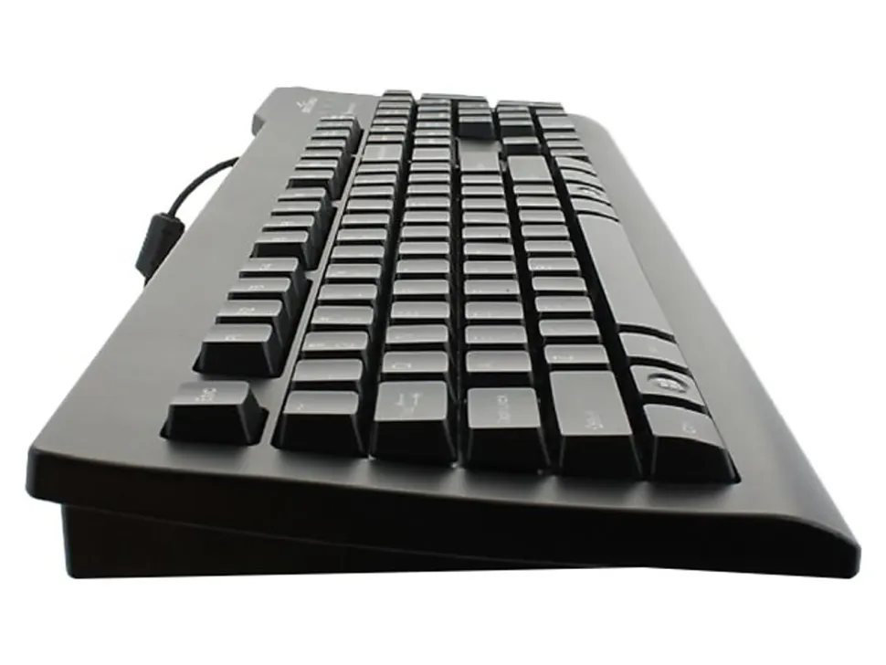Seal Shield Silver Seal Glow Waterproof - Keyboard - backlit - USB - US - waterproof - black