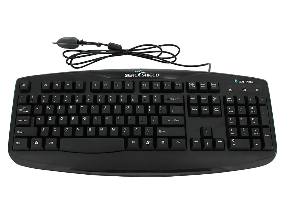 Seal Shield Silver Storm STK503 Washable Keyboard, 2593399