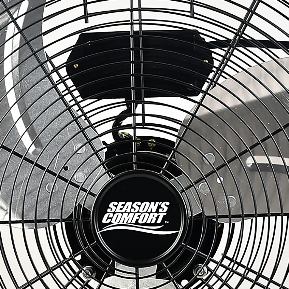 Seasons Comfort™ 3-Speed High-Velocity Heavy-Duty Floor Fan, 20-In., Black