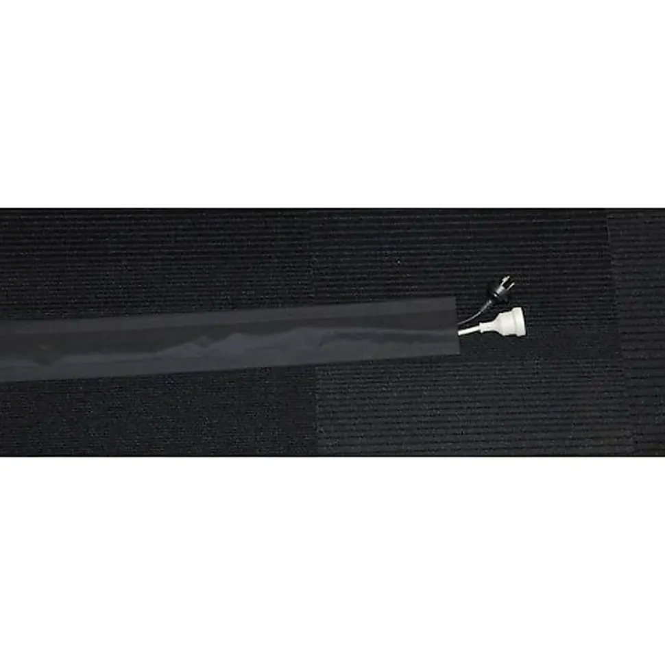 SecureCord Cable Management for Carpets, Black, Nylon, ASC25B