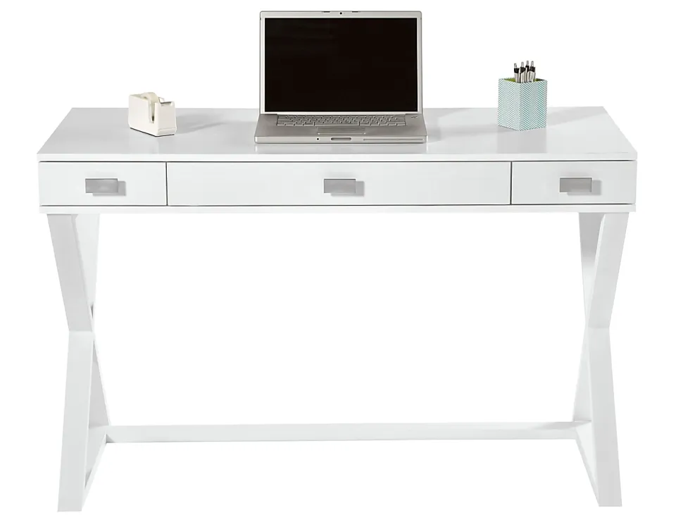 See Jane Work® Kate 47"W Writing Desk, White