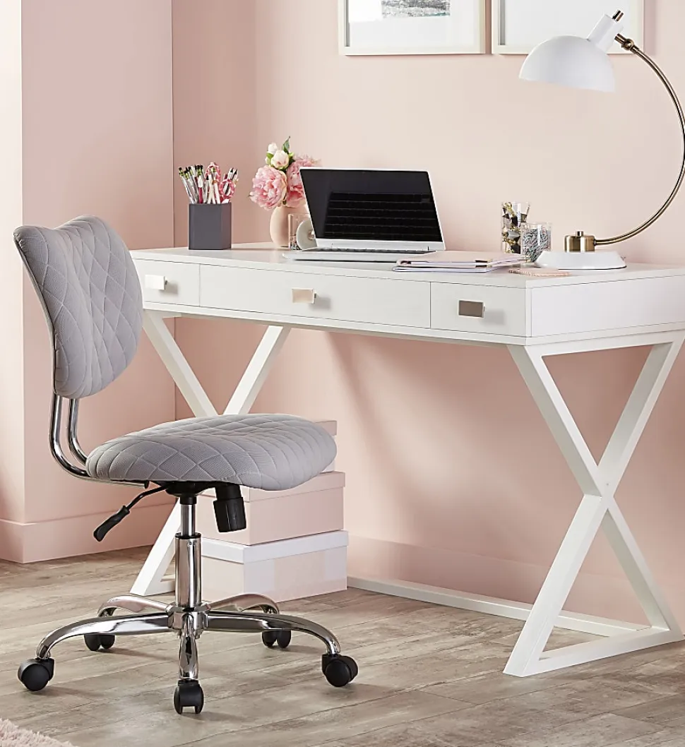 See Jane Work® Kate 47"W Writing Desk, White