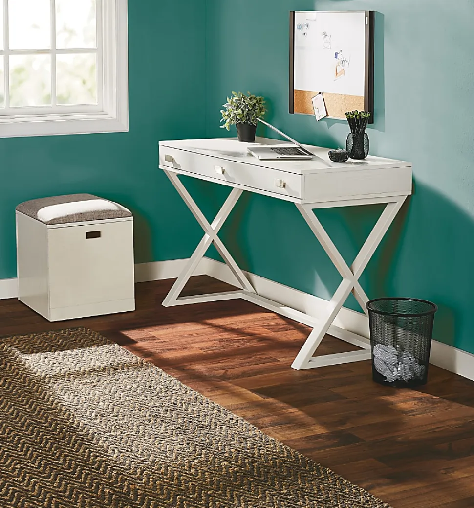 See Jane Work® Kate 47"W Writing Desk, White