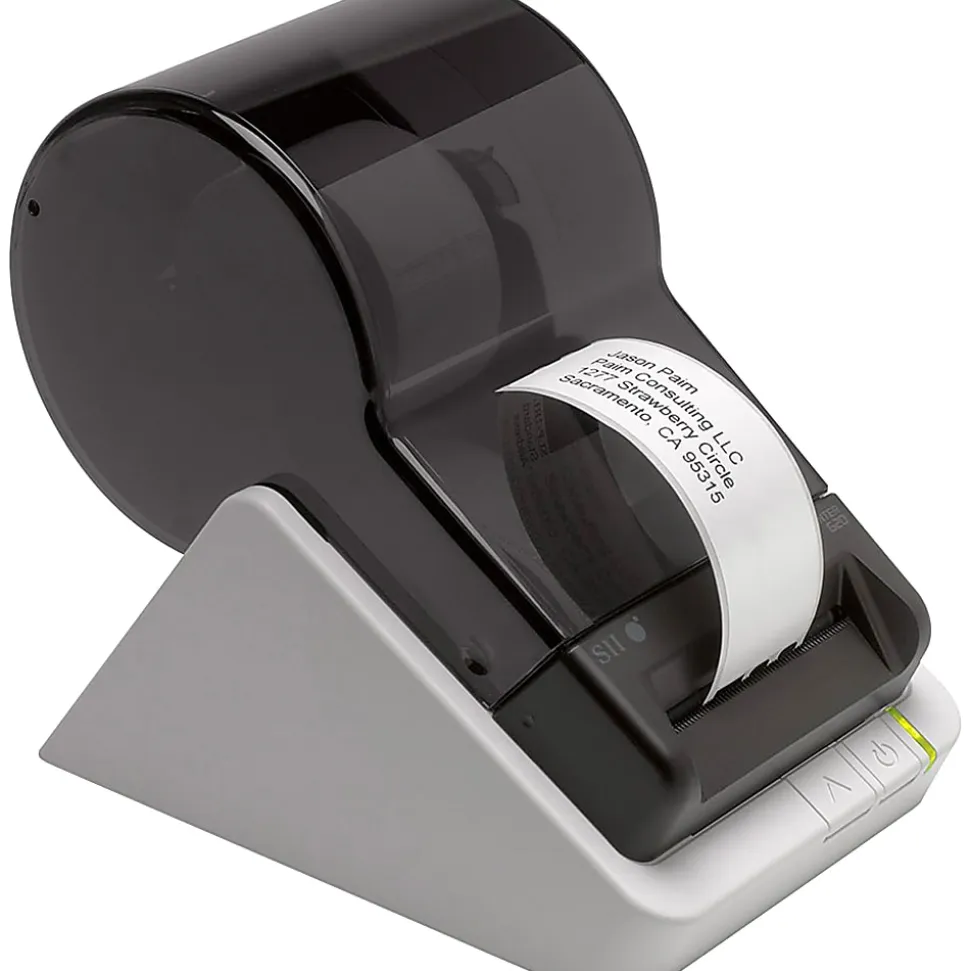 Seiko Instruments RC2085 Monochrome (Black And White) Label Printer, Black/Gray