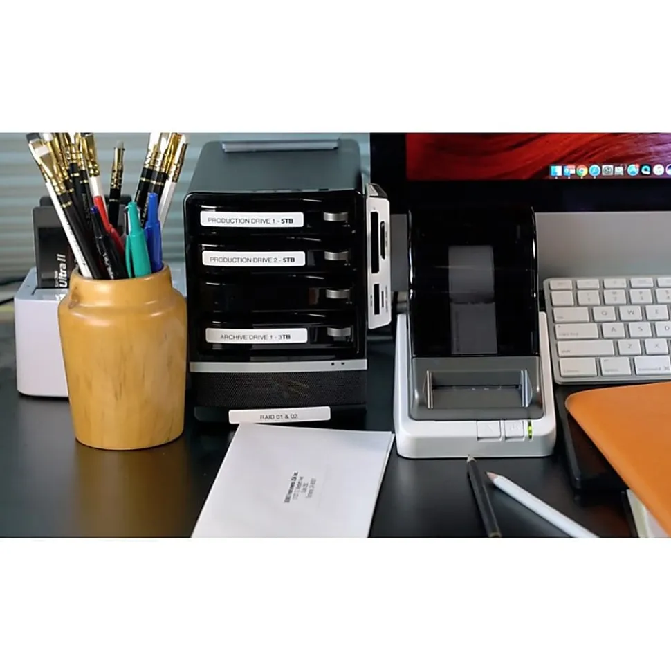 Seiko Instruments RC2085 Monochrome (Black And White) Label Printer, Black/Gray