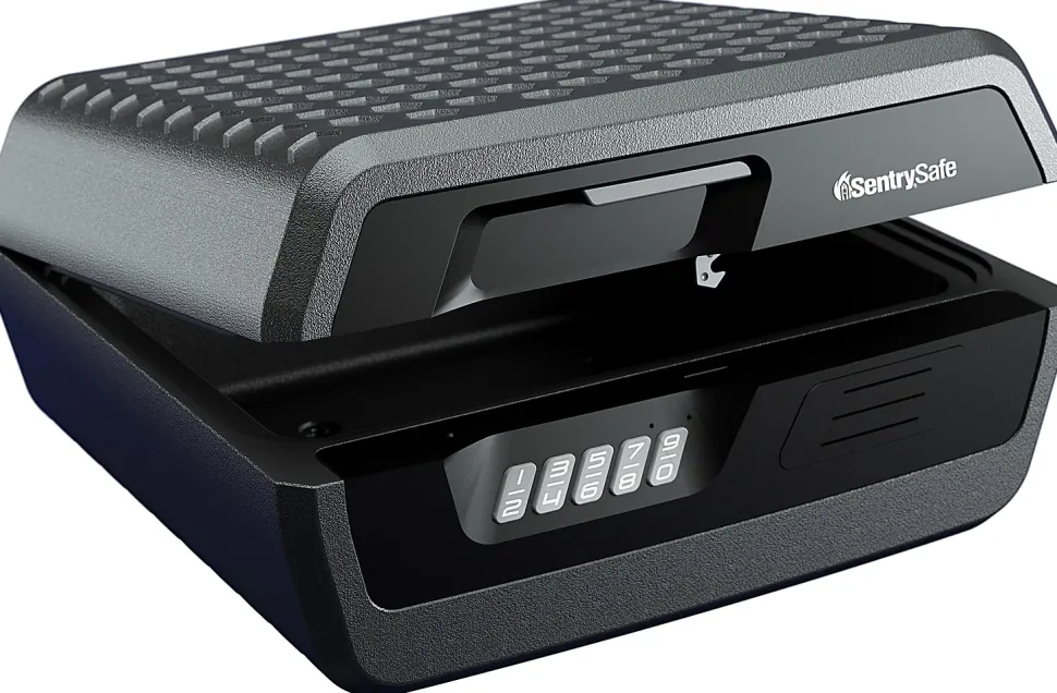 Sentry®Safe Digital Fire/Water Chest, 0.36 Cu Ft, Gray
