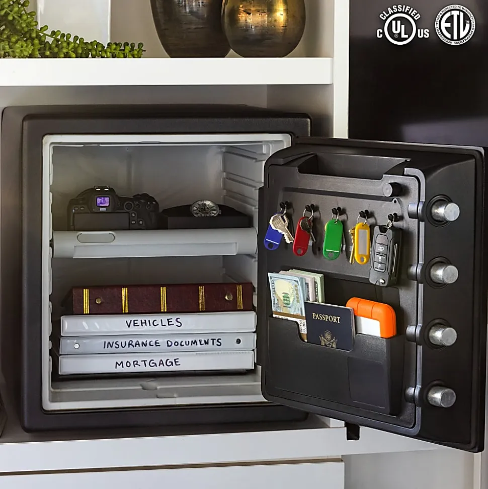 SentrySafe Fire Safe® Combination Safe, 1.23 Cu Ft