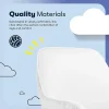 Serta® Chloe Ergonomic Fabric Mid-Back Home Office Chair, Off-White