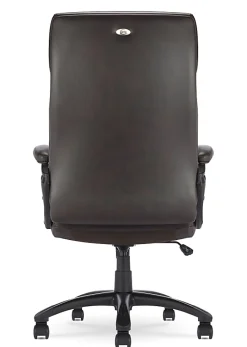 Serta® Comfort Big & Tall Ergonomic Bonded Leather High-Back Executive Office Chair, Brown