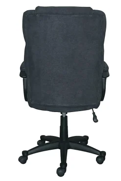 Serta® Connor High-Back Office Chair, Microfiber, Black