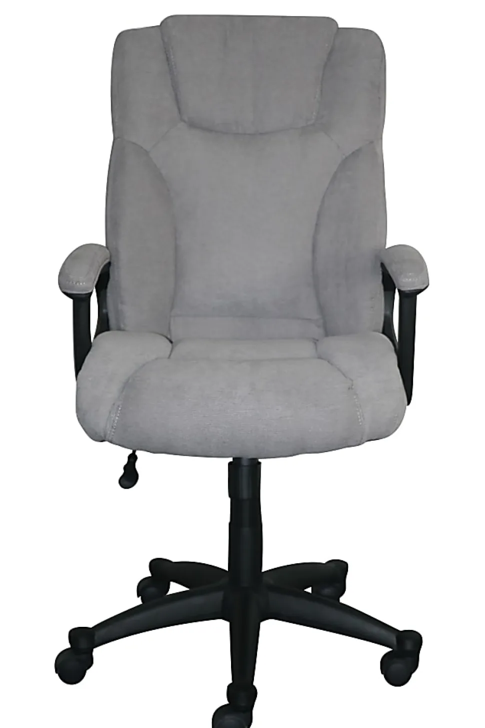 Serta Connor Office Chair, Microfiber, Light Gray