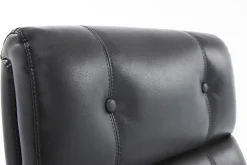 Serta® SitTrue™ Belterra Faux Leather Mid-Back Manager Office Chair, Black