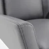 Serta® SitTrue™ Montair Faux Leather Mid-Back Manager Office Chair, Gray