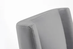 Serta® SitTrue™ Montair Faux Leather Mid-Back Manager Office Chair, Gray