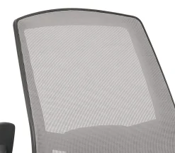 Serta® SitTrue™ Rayne Ergonomic Mesh/Fabric Mid-Back Task Office Chair, Gray