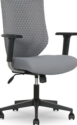 Serta® SitTrue™ Riverdale Ergonomic Mesh High-Back Task Chair, Gray