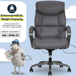 Serta® SmartLayers™ Bellmore Big & Tall, 52909-DGRY