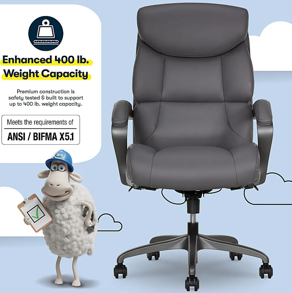 Serta® SmartLayers™ Bellmore Big & Tall, 52909-DGRY