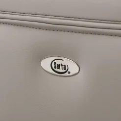 Serta® SmartLayers™ Everett Big & Tall Ergonomic Vegan Leather High-Back Executive Office Chair, Taupe/Dark Gray, BIFMA Compliant
