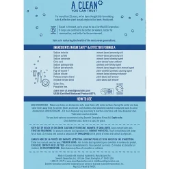 Seventh Generation Dishwasher Detergent - 45 oz (2.81 lb) - Free & Clear Scent - 12 / Carton - Clear