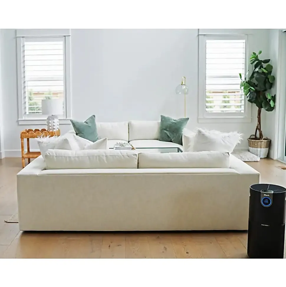 Shark Air Purifier MAX With True HEPA, 1200 Sq. Ft., Charcoal Gray, Total Qty 1