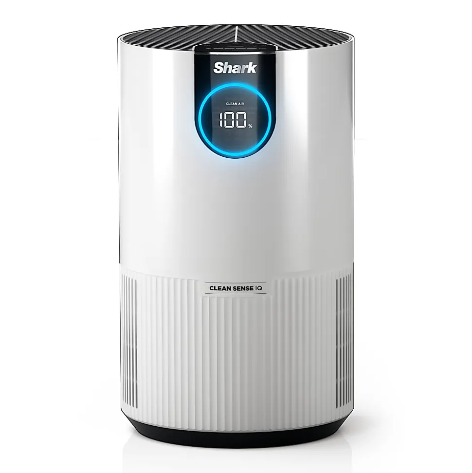 Shark Air Purifier With True HEPA, 500 Sq. Ft., White, Total Qty 1