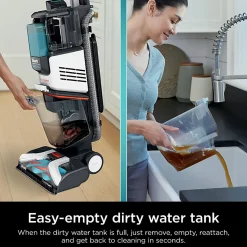Shark CarpetXpert With Stainstriker Upright Deep Carpet Cleaner, Teal, Total Qty 1