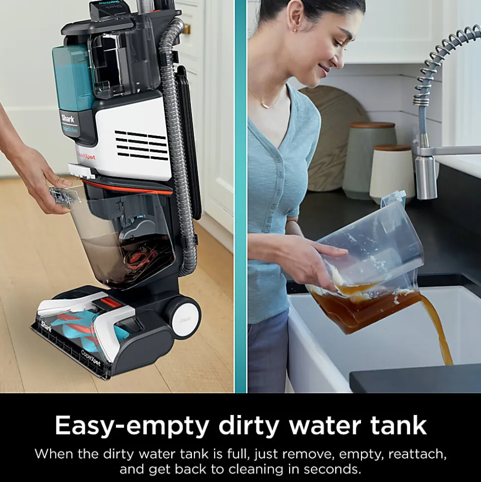 Shark CarpetXpert With Stainstriker Upright Deep Carpet Cleaner, Teal, Total Qty 1