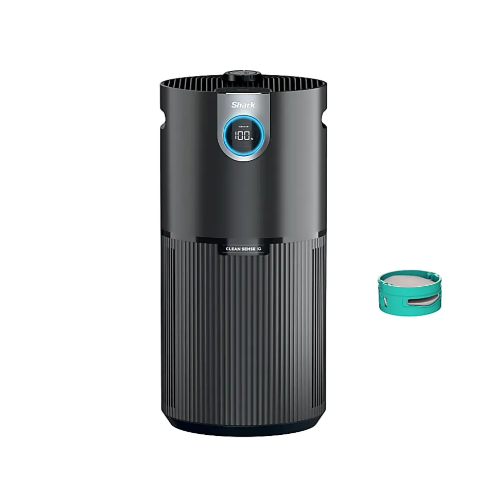 Shark Clean Sense Air Purifier MAX, 1,200 Sq. Ft., Black, Total Qty 1