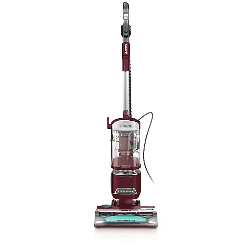 Shark Detect Lift-Away ADV Corded Upright Vacuum, With PowerFins Detect, Self-Cleaning Brushroll, And Odor Neutralizer Technology, Burgundy, LA492