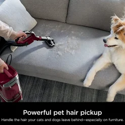Shark Detect Lift-Away ADV Corded Upright Vacuum, With PowerFins Detect, Self-Cleaning Brushroll, And Odor Neutralizer Technology, Burgundy, LA492