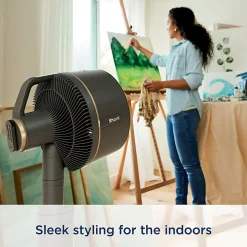 Shark FlexBreeze Indoor & Outdoor Fan, Dark Gray, Total Qty 1