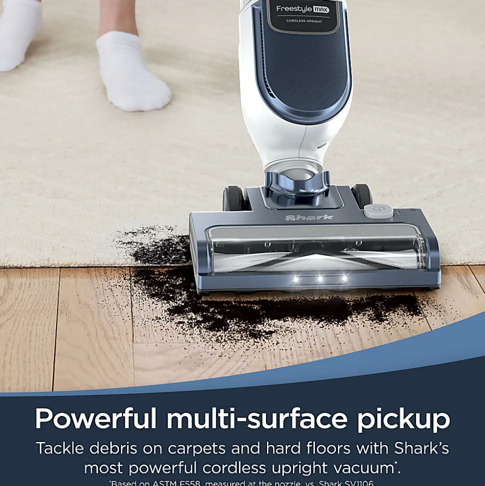 Shark Freestyle Max Cordless Upright Vacuum, Blue, Total Qty 1