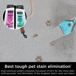 Shark Hair Pro Pet Carpet Cleaner With Stain Striker, Aqua, Total Qty 1