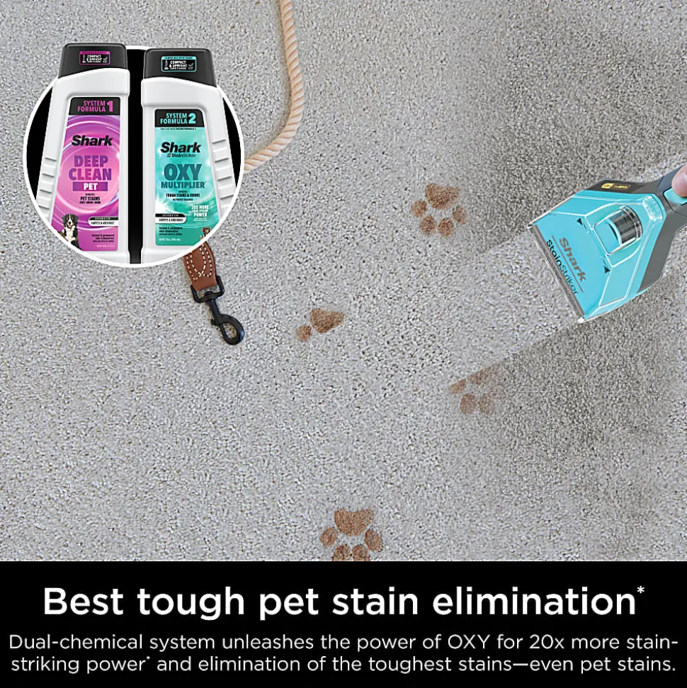 Shark Hair Pro Pet Carpet Cleaner With Stain Striker, Aqua, Total Qty 1