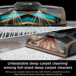 Shark Hair Pro Pet Carpet Cleaner With Stain Striker, Aqua, Total Qty 1