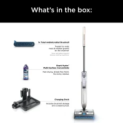 Shark HydroDuo Cordless Wet/Dry Hard Floor Cleaner, Stone Metallic, Total Qty 1